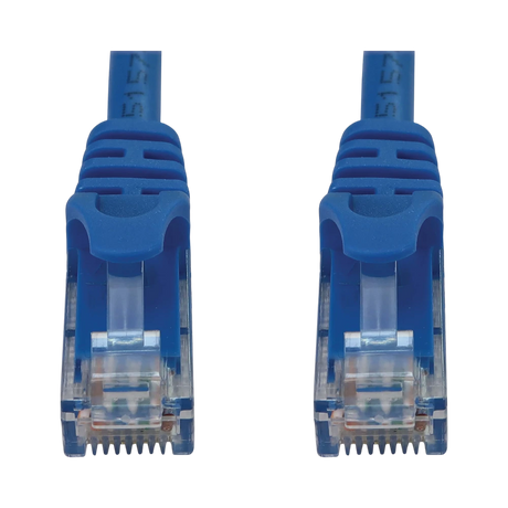 Eaton Cat6a 10G Snagless Molded UTP Ethernet Cable (RJ45 M/M), PoE, Blue, 7 ft. (2.1 m) — Being Shipped