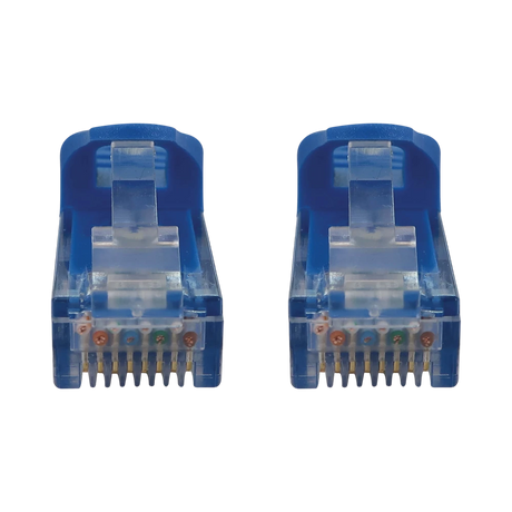 Eaton Cat6a 10G Snagless Molded UTP Ethernet Cable (RJ45 M/M), PoE, Blue, 7 ft. (2.1 m) — Being Shipped