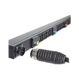 Eaton Managed Rack PDU G4, 0U, 41U, Universal Input, 5-23kW, 16-55A, 200-415V, 42 Outlets (24)C13 (18)C39, Front Entry Power Cord — Being Shipped