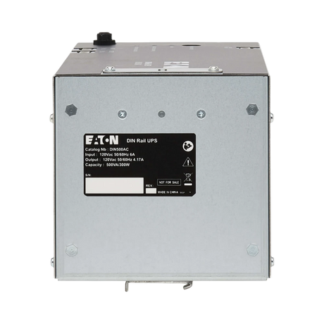 Eaton 500VA 300W 120V AC DIN Rail Industrial UPS, Hardwire Input/Output — Being Shipped