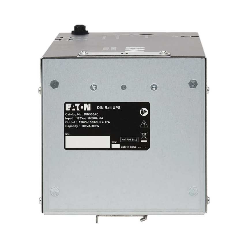 Eaton 500VA 300W 120V AC DIN Rail Industrial UPS, Hardwire Input/Output — Being Shipped