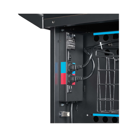 Eaton 48-Device AC Mobile Charging Cart For Laptops & Chromebooks, 120V, NEMA 5-15P, 10 ft. (3.05 m) Cord, Black — Being Shipped