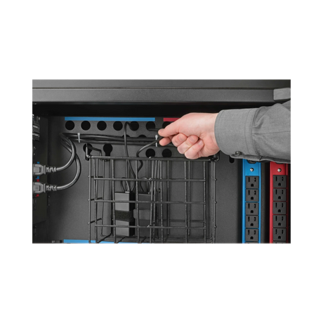 Eaton 48-Device AC Mobile Charging Cart For Laptops & Chromebooks, 120V, NEMA 5-15P, 10 ft. (3.05 m) Cord, Black — Being Shipped