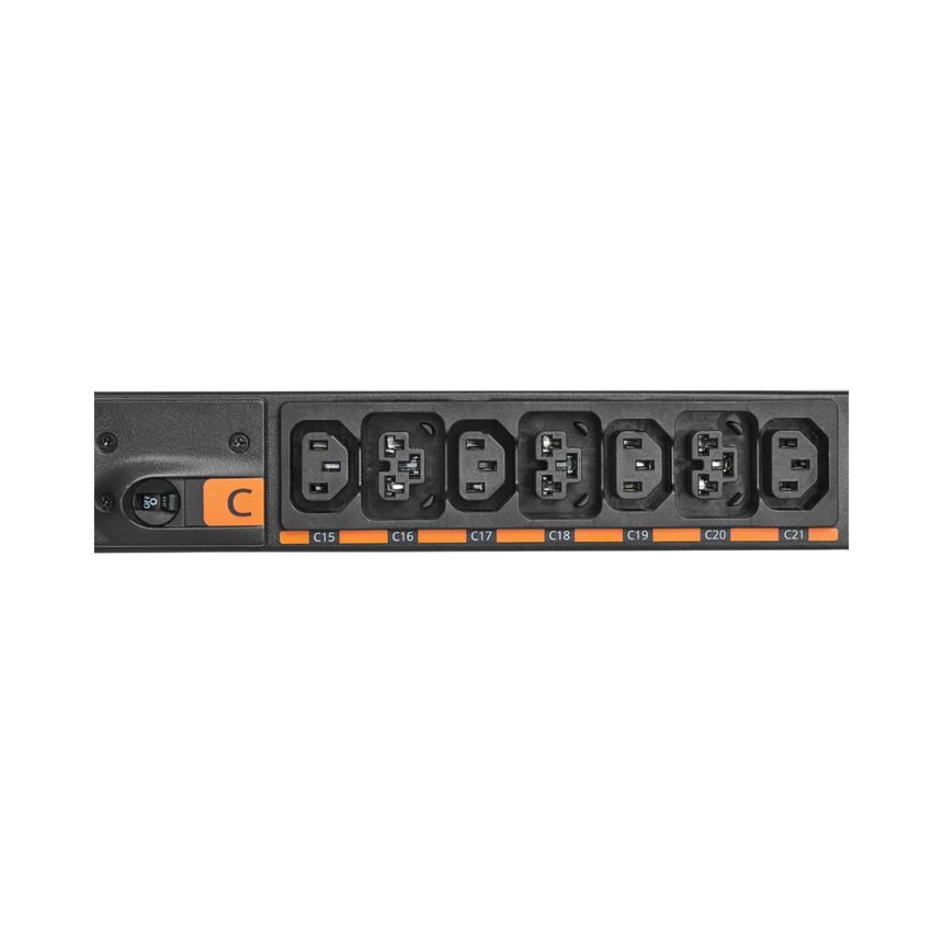 Eaton 3-Phase Managed Rack PDU G4, 208V, 42 Outlets, 24A, 8.6kW, L15-30 Input, 10ft. Cord, 0U Vertical — Being Shipped