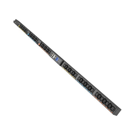 Eaton 3-Phase Managed Rack PDU G4, 208V, 42 Outlets, 24A, 8.6kW, L15-30 Input, 10ft. Cord, 0U Vertical — Being Shipped