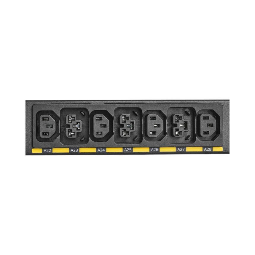 Eaton 3-Phase Managed Rack PDU G4, 208V, 42 Outlets, 24A, 8.6kW, L15-30 Input, 10ft. Cord, 0U Vertical — Being Shipped