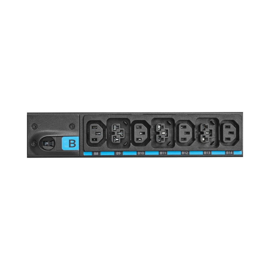 Eaton 3-Phase Managed Rack PDU G4, 208V, 42 Outlets, 24A, 8.6kW, L15-30 Input, 10ft. Cord, 0U Vertical — Being Shipped
