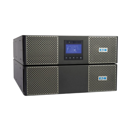 Eaton 9PX UPS, Network Card Included, 6U, 5000 VA, 4500 W, Hardwired Input, Outputs: Hardwired, 120/240V — Being Shipped
