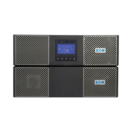 Eaton 9PX UPS, Network Card Included, 6U, 6000 VA, 5400 W, Hardwired Input, Outputs: Hardwired, 120/240V — Being Shipped