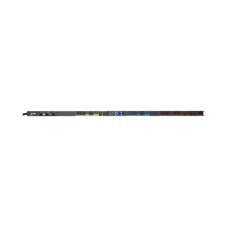 Eaton Managed PDU, 3PH, 0U, L21-30P Input, 10ft Cord, 8.64kW, 24A, 120/208V, 28 Outlets (21) C13 (6) C19 (1) 5-20R, TAA — Being Shipped