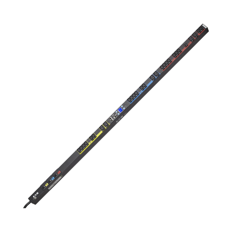 Eaton Managed PDU, 3PH, 0U, L21-30P Input, 10ft Cord, 8.64kW, 24A, 120/208V, 28 Outlets (21) C13 (6) C19 (1) 5-20R, TAA — Being Shipped