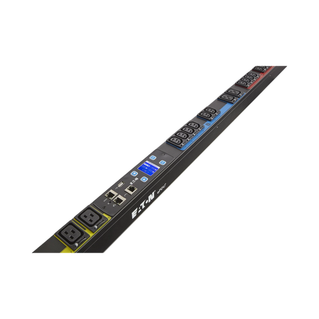 Eaton Managed PDU, 3PH, 0U, L21-30P Input, 10ft Cord, 8.64kW, 24A, 120/208V, 28 Outlets (21) C13 (6) C19 (1) 5-20R, TAA — Being Shipped