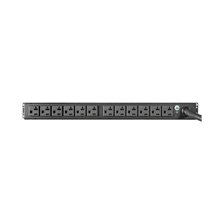 Eaton 2.9kW Single-Phase Local Metered PDU with ISOBAR Surge Protection, 120V, 3840 Joules, 12 NEMA 5-15/20R Outlets, L5-30P Input, 15 ft. Cord, 1U Rack-Mount — Being Shipped