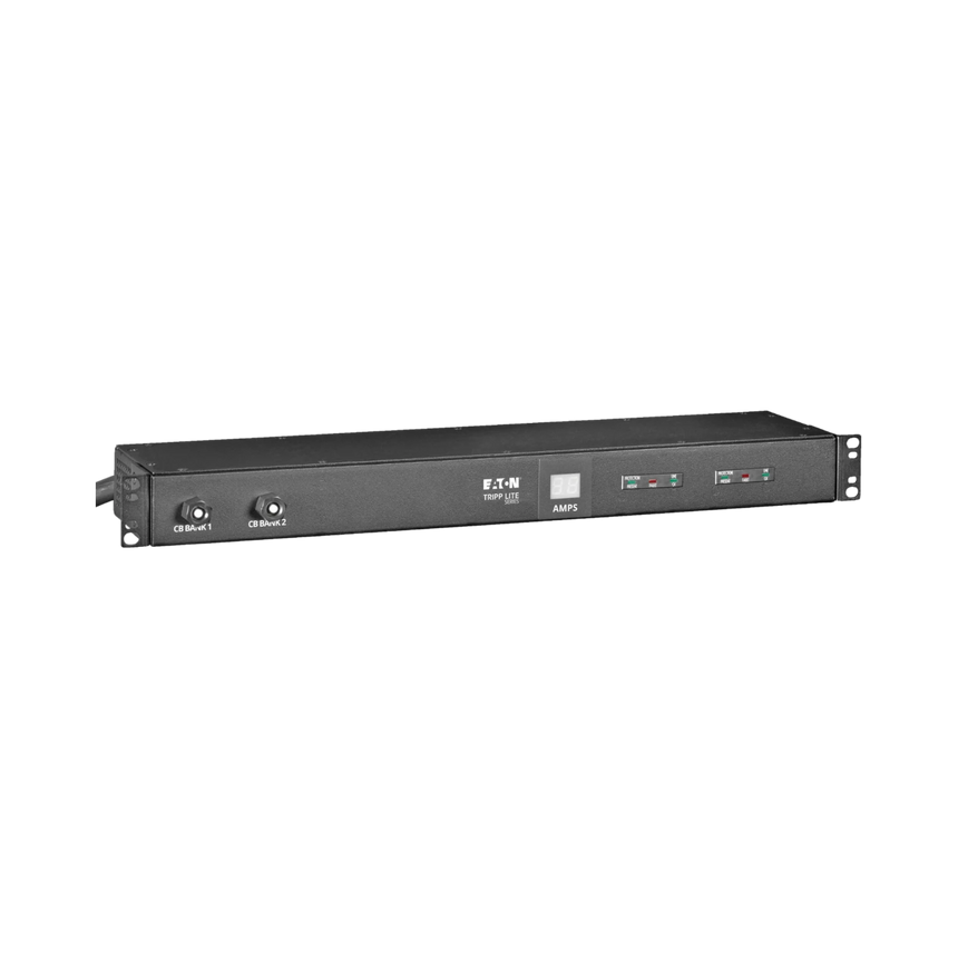 Eaton 2.9kW Single-Phase Local Metered PDU with ISOBAR Surge Protection, 120V, 3840 Joules, 12 NEMA 5-15/20R Outlets, L5-30P Input, 15 ft. Cord, 1U Rack-Mount — Being Shipped
