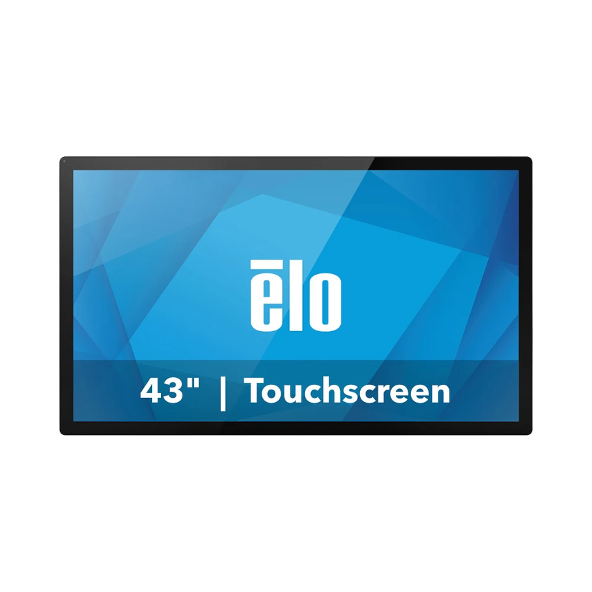 Elo Touch 4363L 43" 16:9 60Hz FHD LCD Commercial Open Frame Touchscreen Display (TouchPro, Anti-Glare) — Being Shipped