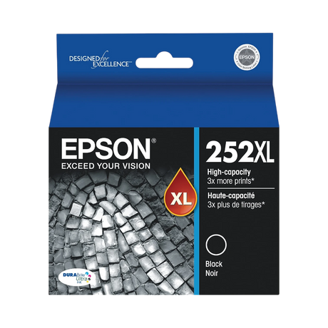 Epson 252XL Black High-Yield Ink Cartridge — Being Shipped