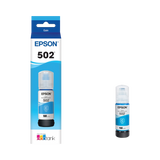 Epson T502 Cyan EcoTank Ink Bottle (70mL) — Being Shipped
