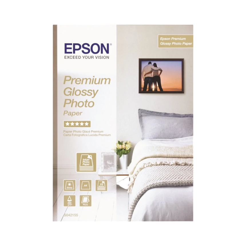 Epson Premium Glossy 250 Photo Inkjet Paper (24" x 100' Roll) — Being Shipped
