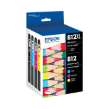 Epson T812 High Capacity Black & Standard Capacity Color Combo Pack — Being Shipped