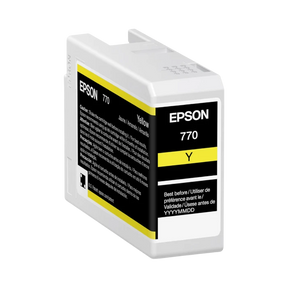 Epson 770 UltraChrome PRO10 Yellow Ink Cartridge (25mL) — Being Shipped