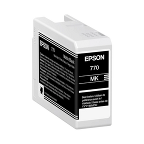 Epson 770 UltraChrome PRO10 Matte-Black Ink Cartridge (25mL) — Being Shipped