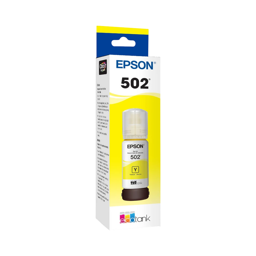 Epson T502 Yellow EcoTank Ink Bottle (70mL) — Being Shipped