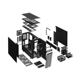 Fractal Design Define 7 Mid-Tower Case (Black) — Being Shipped