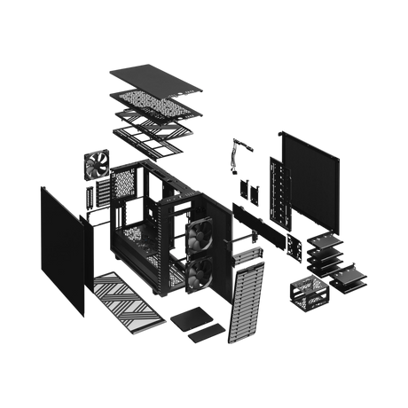 Fractal Design Define 7 Mid-Tower Case (Black) — Being Shipped