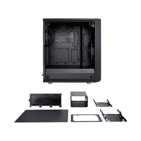 Fractal Design Meshify C Mid-Tower Case (Black Solid) — Being Shipped