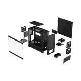 Fractal Design Pop Air Mid-Tower Case (Black with Tempered Glass Window) — Being Shipped