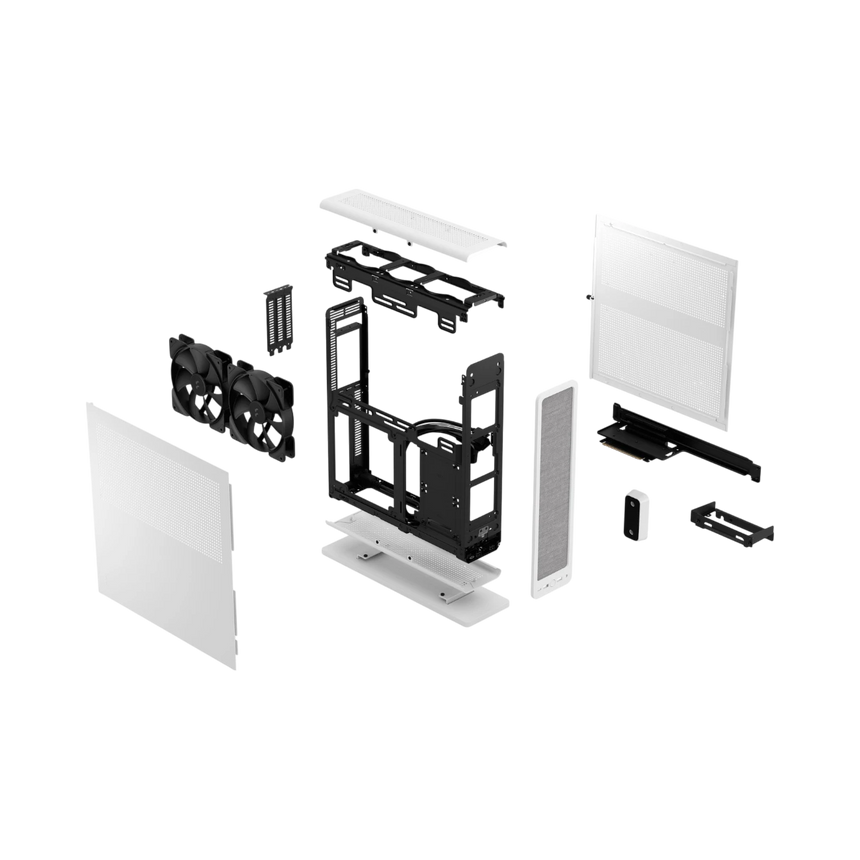 Fractal Design Ridge Mini-ITX Small Form Factor Case (White) — Being Shipped