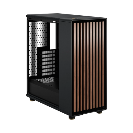 Fractal Design North Mid-Tower Case with Mesh Side Panel (Charcoal Black) — Being Shipped