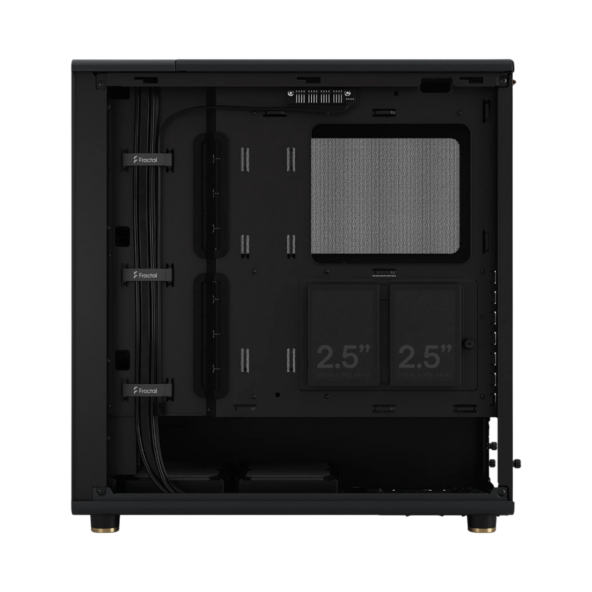 Fractal Design North Mid-Tower Case with Mesh Side Panel (Charcoal Black) — Being Shipped