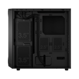 Fractal Design Focus 2 Mid-Tower Case (Black Solid) — Being Shipped