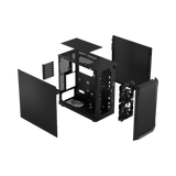 Fractal Design Focus 2 Mid-Tower Case (Black Solid) — Being Shipped