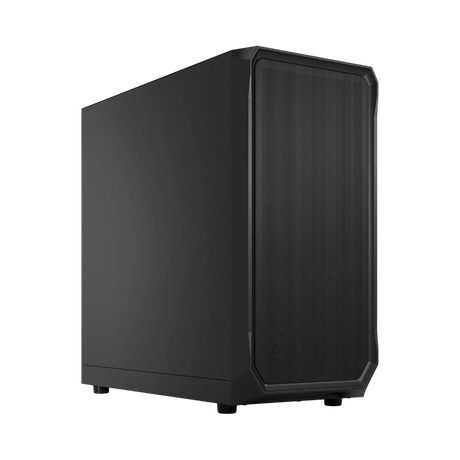 Fractal Design Focus 2 Mid-Tower Case (Black Solid) — Being Shipped