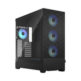 Fractal Design Pop XL Air Full Tower Case (Black, Tempered Clear Glass) — Being Shipped