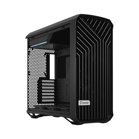 Fractal Design Torrent Mid-Tower Case (Black, Light Tinted Tempered Glass) — Being Shipped