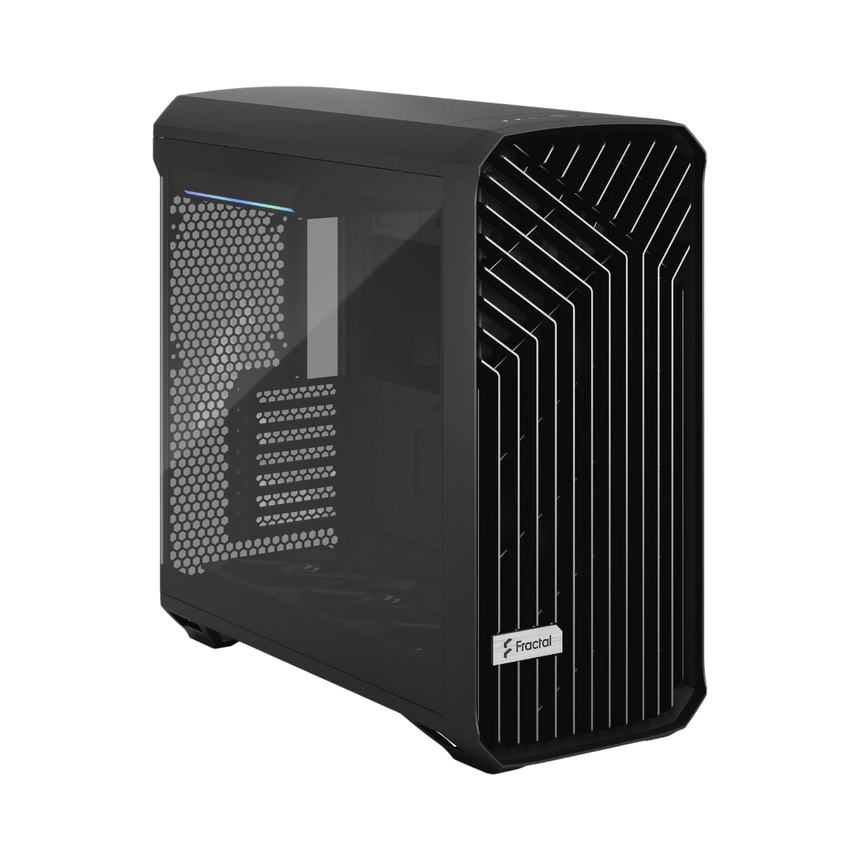 Fractal Design Torrent Mid-Tower Case (Black, Light Tinted Tempered Glass) — Being Shipped