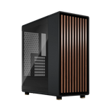 Fractal Design North Mid-Tower Case (Charcoal Black, Dark Tinted Glass) — Being Shipped
