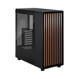 Fractal Design North Mid-Tower Case (Charcoal Black, Dark Tinted Glass) — Being Shipped