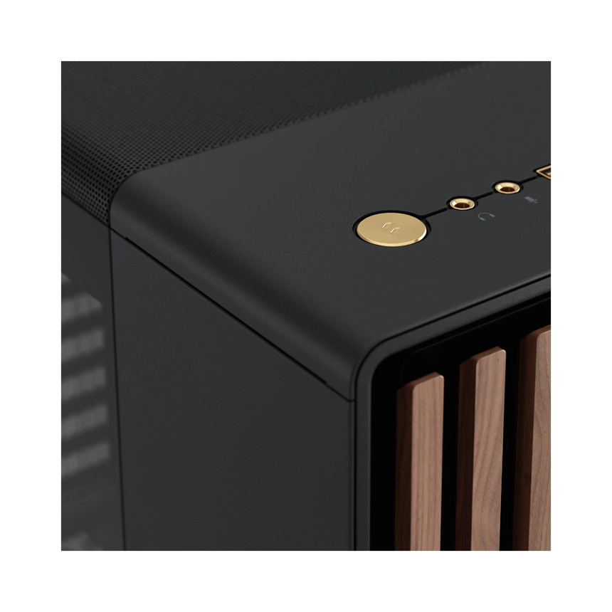 Fractal Design North Mid-Tower Case (Charcoal Black, Dark Tinted Glass) — Being Shipped