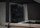 Fractal Design North Mid-Tower Case (Charcoal Black, Dark Tinted Glass) — Being Shipped