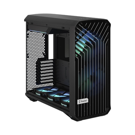 Fractal Design Torrent RGB Mid-Tower Case (Black, Light Tinted Tempered Glass) — Being Shipped