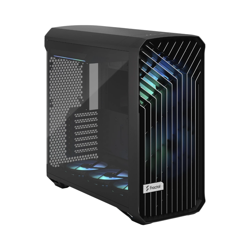 Fractal Design Torrent RGB Mid-Tower Case (Black, Light Tinted Tempered Glass) — Being Shipped