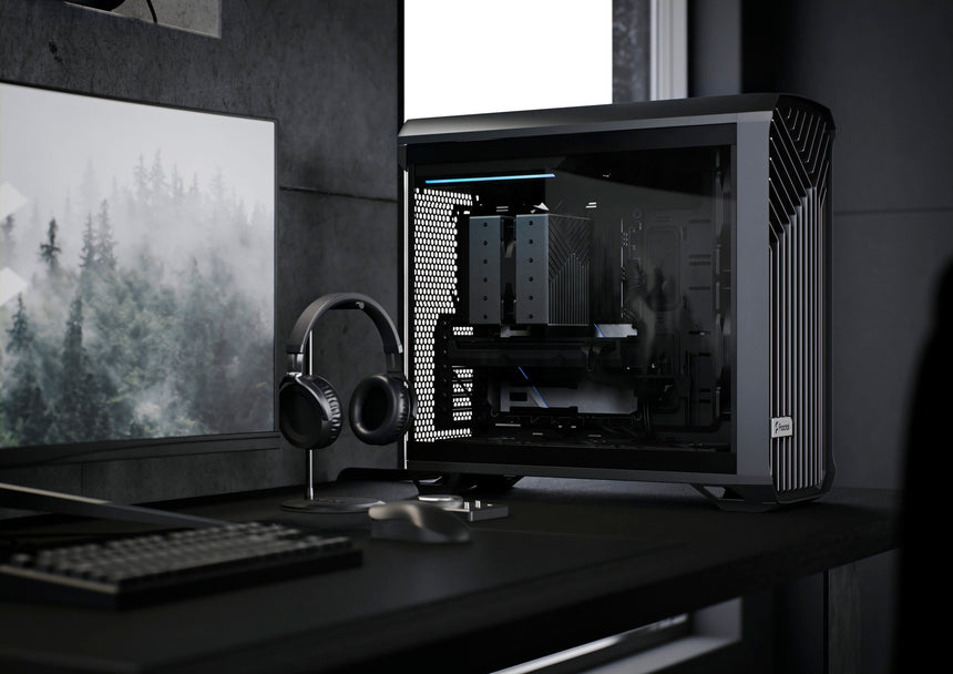 Fractal Design Torrent RGB Mid-Tower Case (Black, Light Tinted Tempered Glass) — Being Shipped