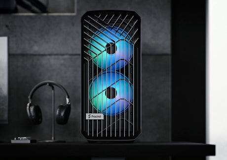 Fractal Design Torrent RGB Mid-Tower Case (Black, Light Tinted Tempered Glass) — Being Shipped