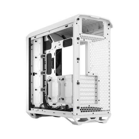 Fractal Design Torrent Mid-Tower Case (White, Clear Tempered Glass) — Being Shipped