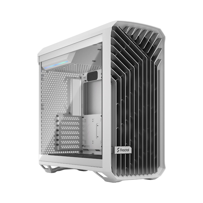 Fractal Design Torrent Mid-Tower Case (White, Clear Tempered Glass) — Being Shipped