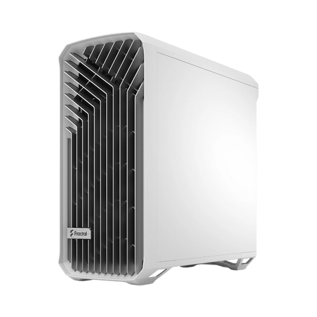 Fractal Design Torrent Mid-Tower Case (White, Clear Tempered Glass) — Being Shipped